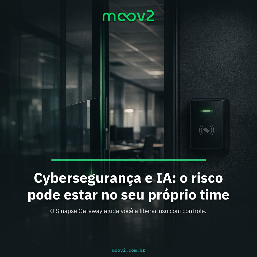 Cybersegurança e IA com Sinapse Gateway para controle de uso e governança em ambientes corporativos