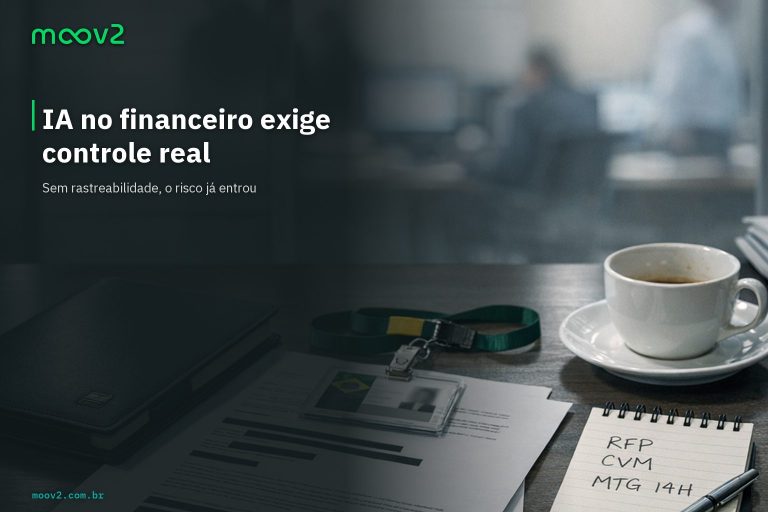 Segurança de uso de IA no setor financeiro com controle, rastreabilidade e compliance
