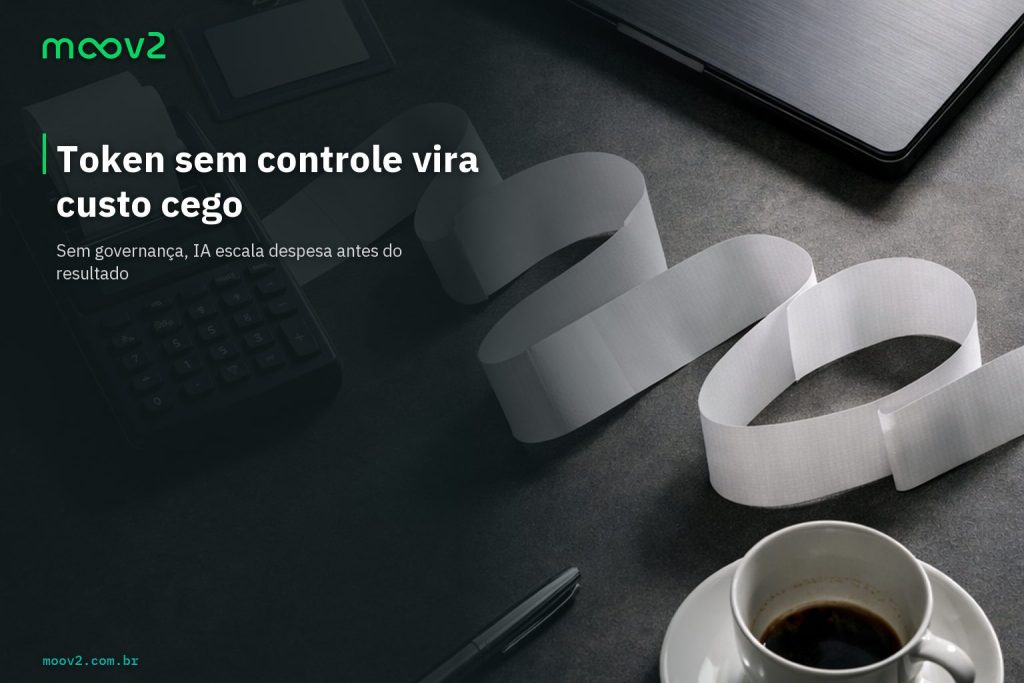 Controle de tokens na IA com governança de consumo, custo e ROI nas empresas