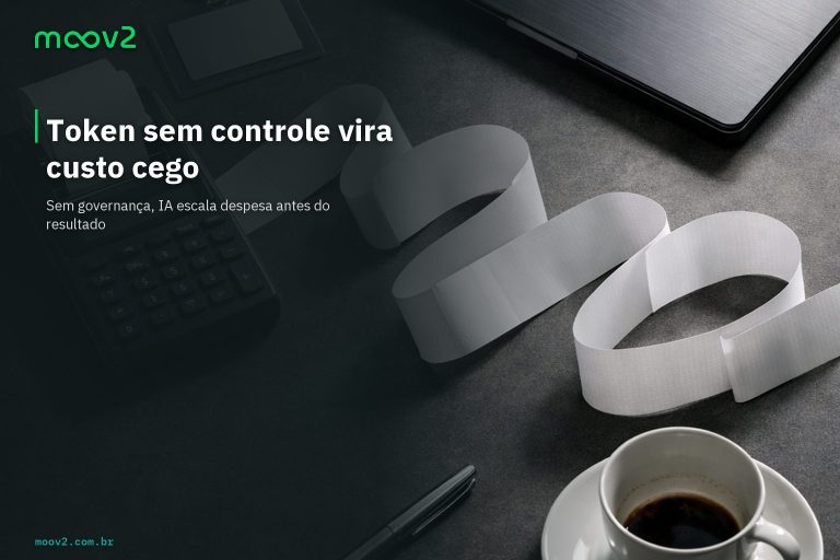 Controle de tokens na IA com governança de consumo, custo e ROI nas empresas